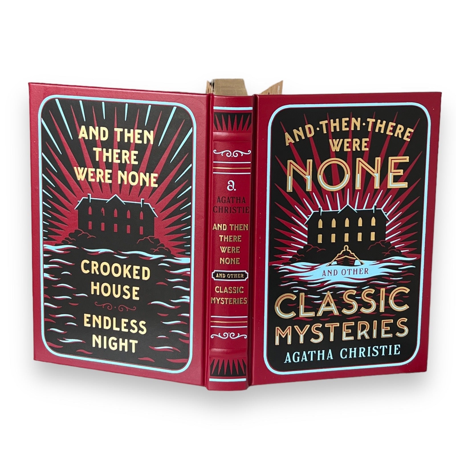 Agatha Christie - And Then There Were None & Others - Collectible Leather Bound Hardcover