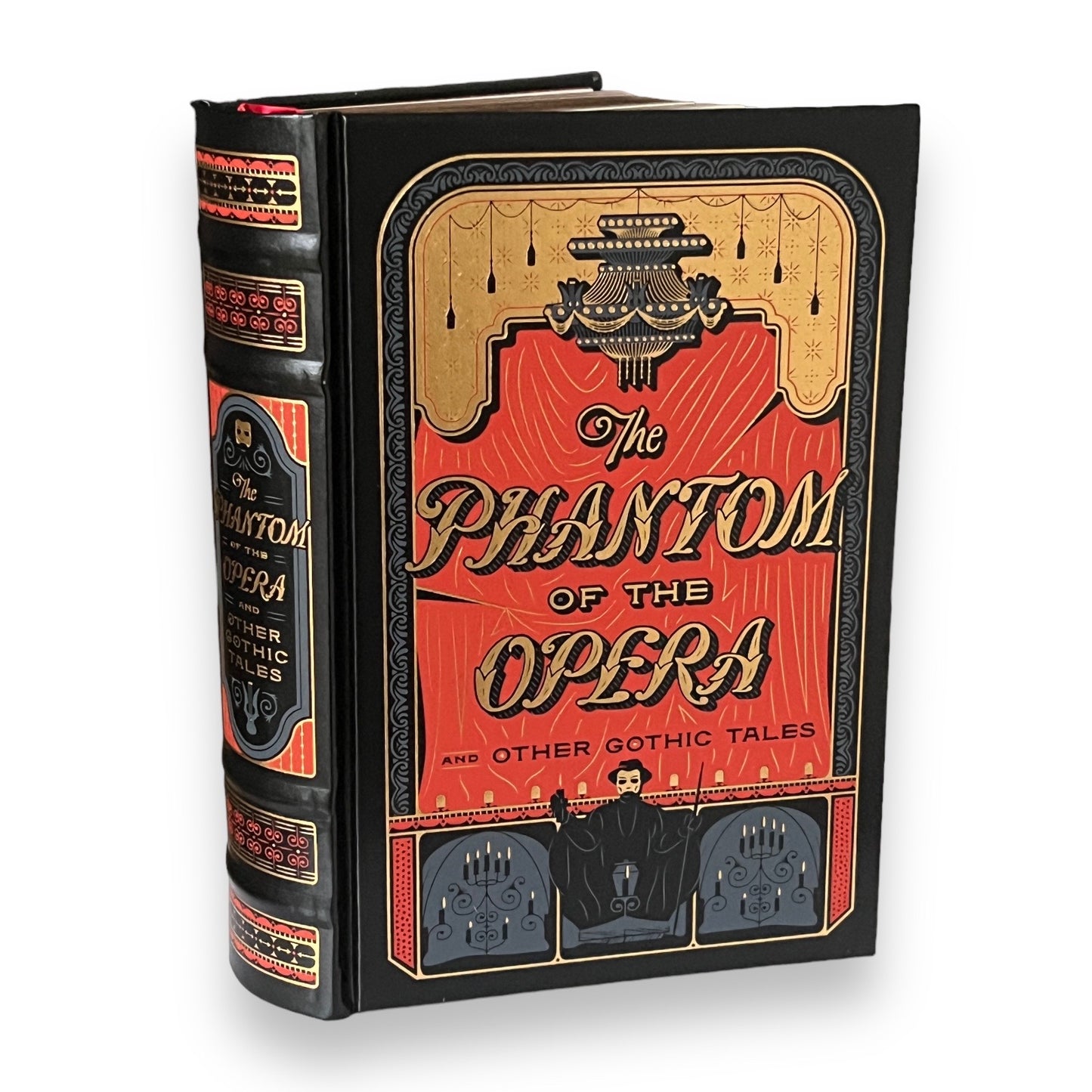 The Phantom of the Opera and Other Gothic Tales - Collectible Deluxe Special Gift Edition - Leather Bound Hardcover - Classic Book