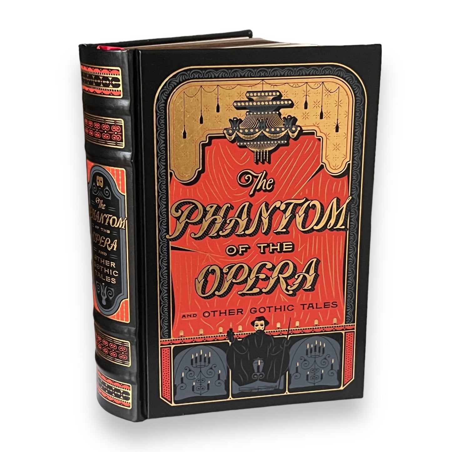 The Phantom of the Opera and Other Gothic Tales - Collectible Deluxe Special Gift Edition - Leather Bound Hardcover - Classic Book