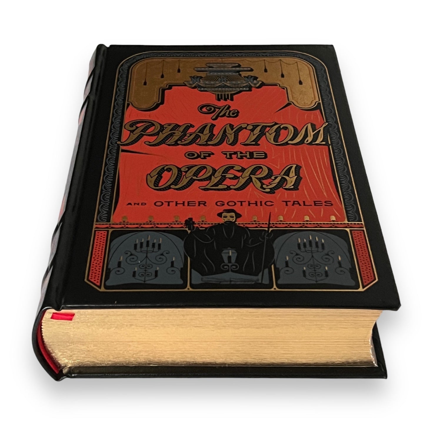 The Phantom of the Opera and Other Gothic Tales - Collectible Deluxe Special Gift Edition - Leather Bound Hardcover - Classic Book