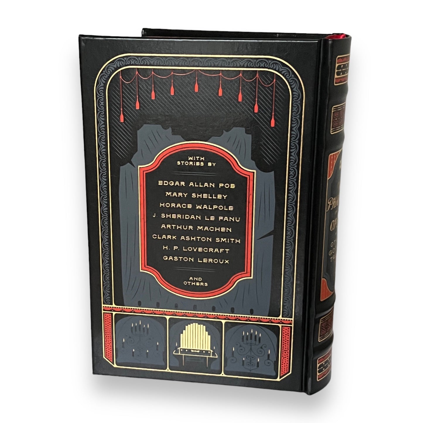 The Phantom of the Opera and Other Gothic Tales - Collectible Deluxe Special Gift Edition - Leather Bound Hardcover - Classic Book