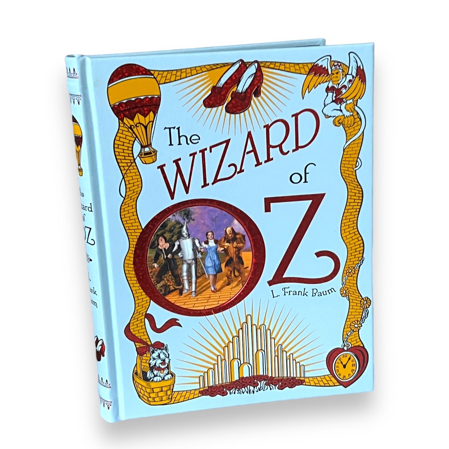 The WIZARD OF OZ by L. Frank Baum - Collectible Deluxe Special Illustrated Gift Edition - Leather Bound Hardcover - Classic Book