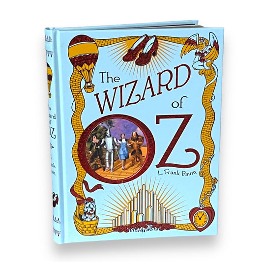 The WIZARD OF OZ by L. Frank Baum - Collectible Deluxe Special Illustrated Gift Edition - Leather Bound Hardcover - Classic Book