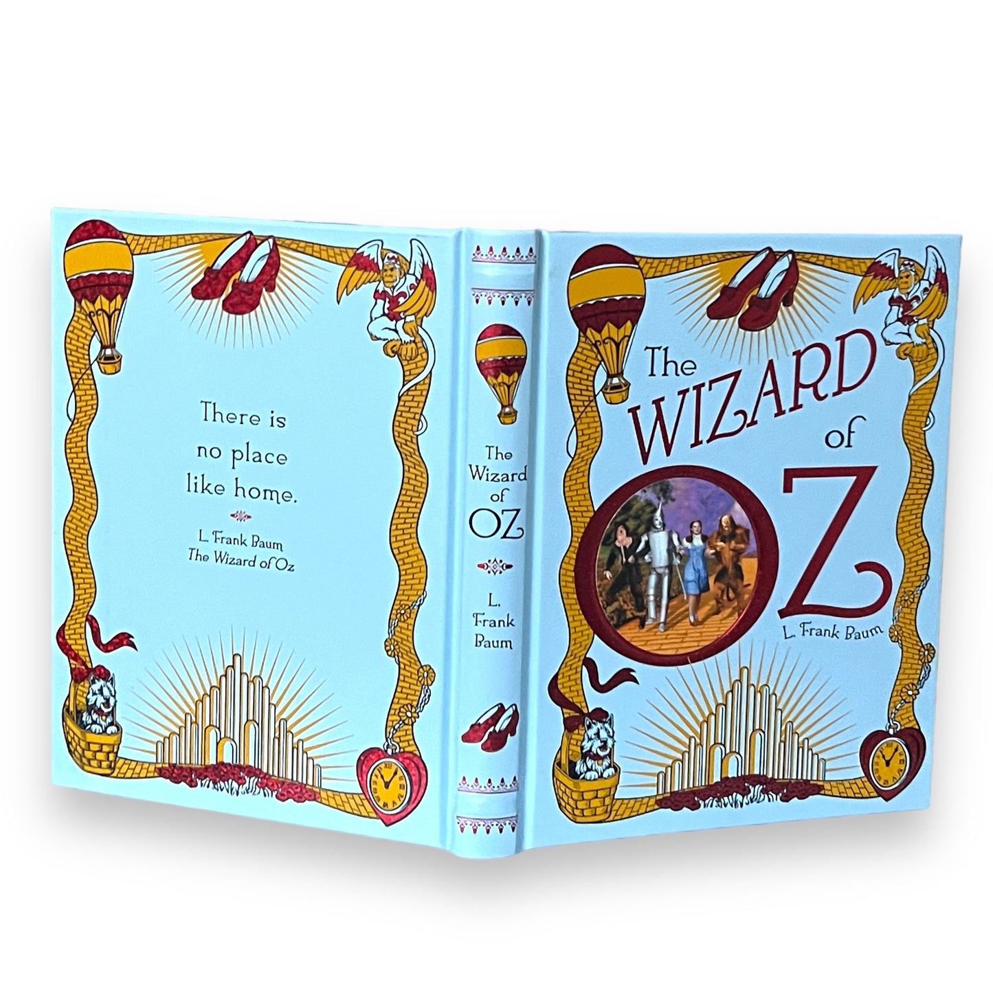 The WIZARD OF OZ by L. Frank Baum - Collectible Deluxe Special Illustrated Gift Edition - Leather Bound Hardcover - Classic Book