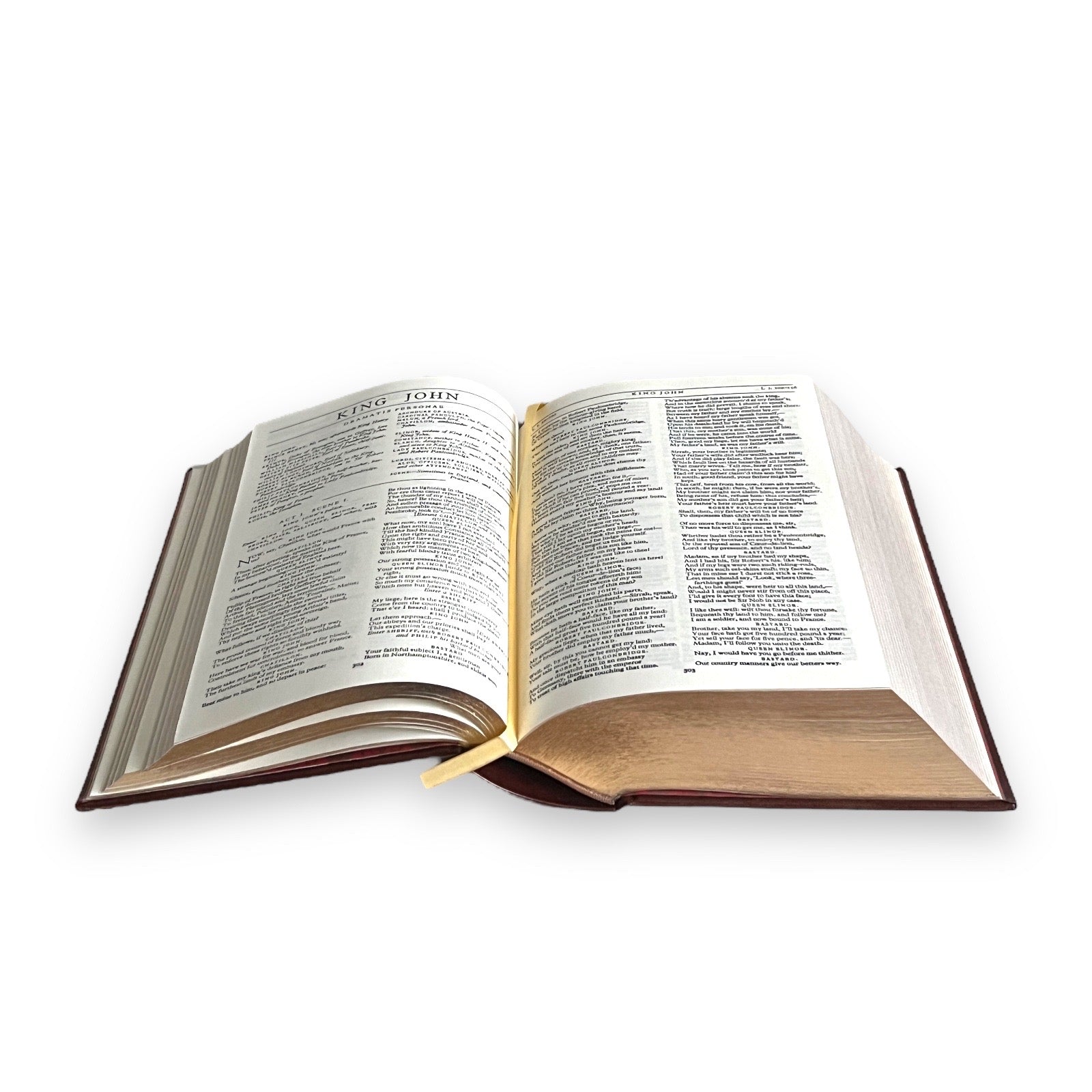 The Complete Works of William Shakespeare: Romeo Juliet, Hamlet, King Lear & Other - Collectible Leather Bound Hardcover