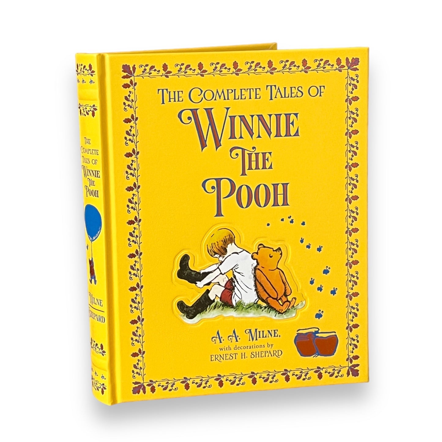 The Complete Tales of Winnie-the-Pooh by A. A. Milne - Collectible Deluxe Gift Illustrated Edition - Leather Bound Hardcover - Classic Book