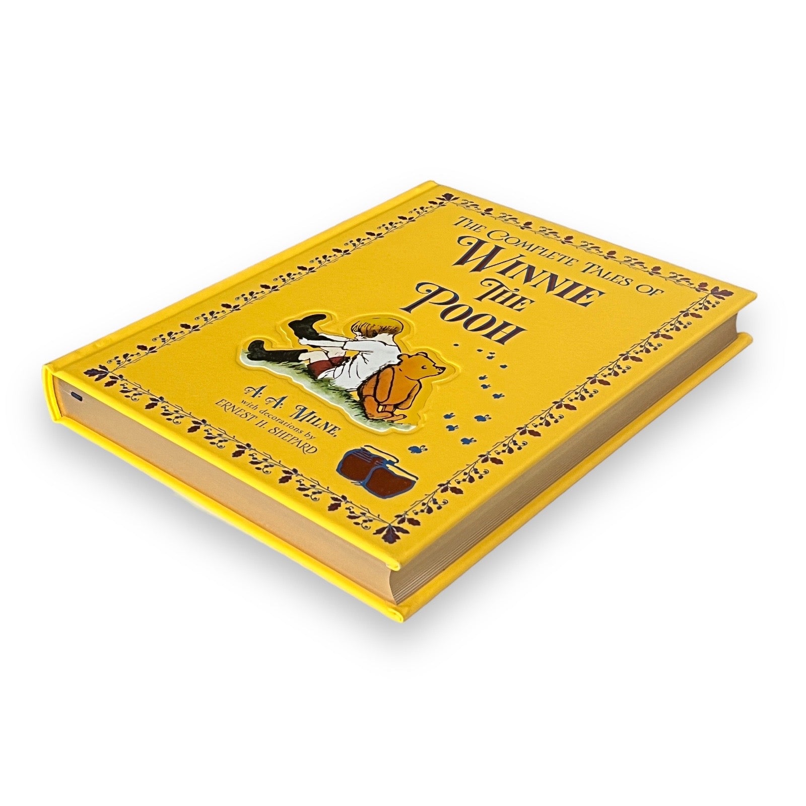 The Complete Tales of Winnie-the-Pooh by A. A. Milne - Collectible Illustrated Leather Bound Hardcover