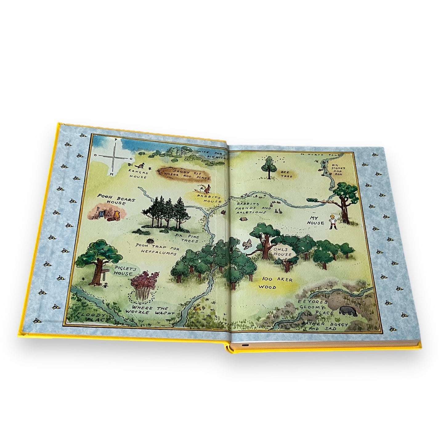 The Complete Tales of Winnie-the-Pooh by A. A. Milne - Collectible Deluxe Gift Illustrated Edition - Leather Bound Hardcover - Classic Book