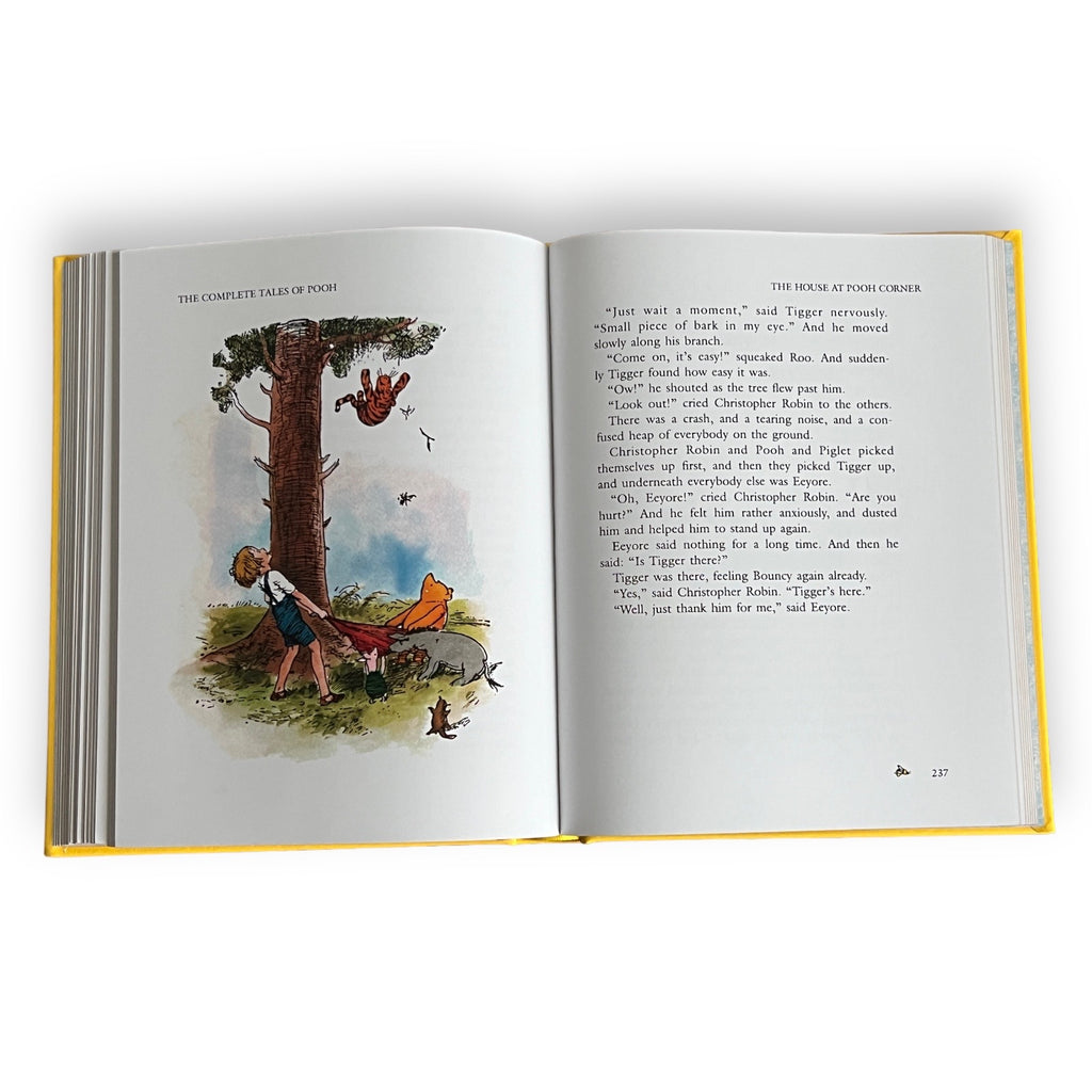 The Complete Tales of Winnie-the-Pooh by A. A. Milne - Collectible Illustrated Leather Bound Hardcover