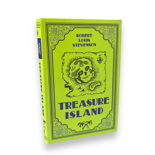 TREASURE ISLAND by Robert Louis Stevenson - Collectible Special Deluxe Gift Edition - Imitation Leather Flexi Cover - Classic Book