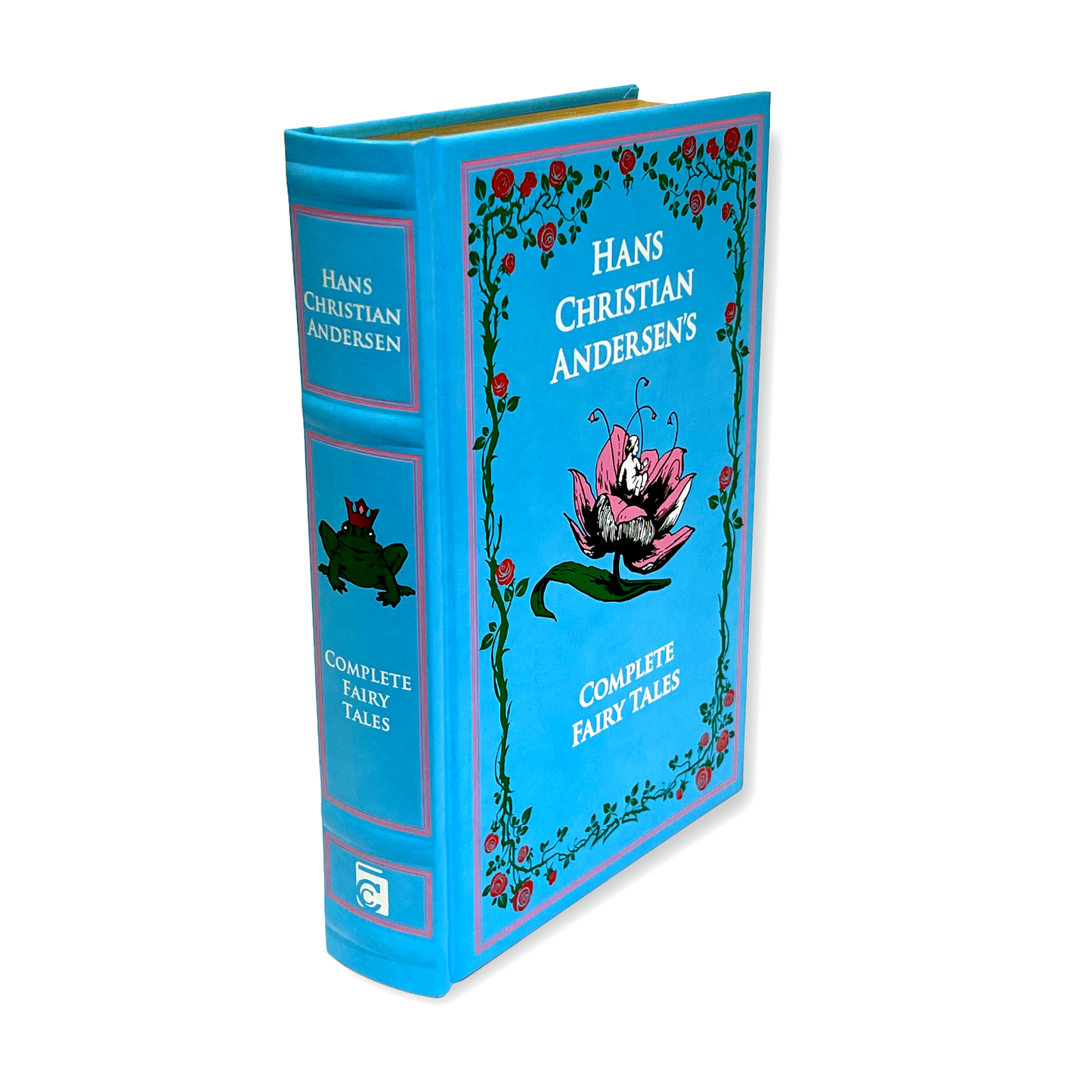 HANS CHRISTIAN ANDERSEN'S Complete Fairy Tales - Collectible Deluxe Edition - Leather Bound Hardcover - Best Seller - Classic Book