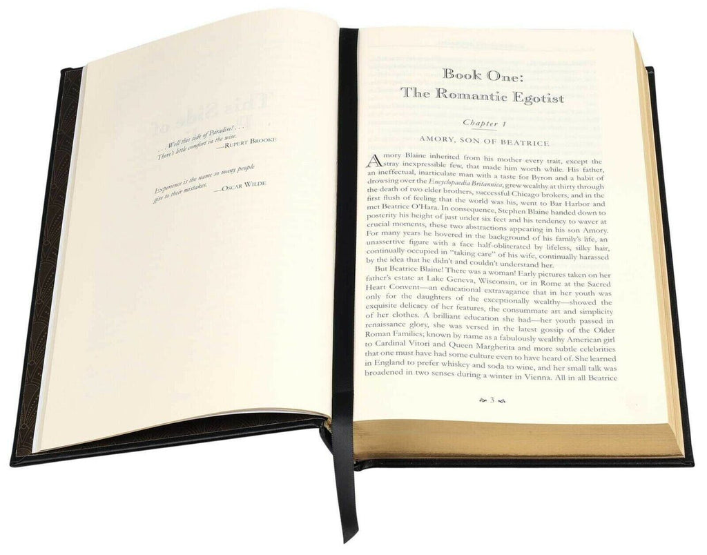 The Great Gatsby and Other Works by F. Scott Fitzgerald - Collectible Leather Bound Hardcover Classics
