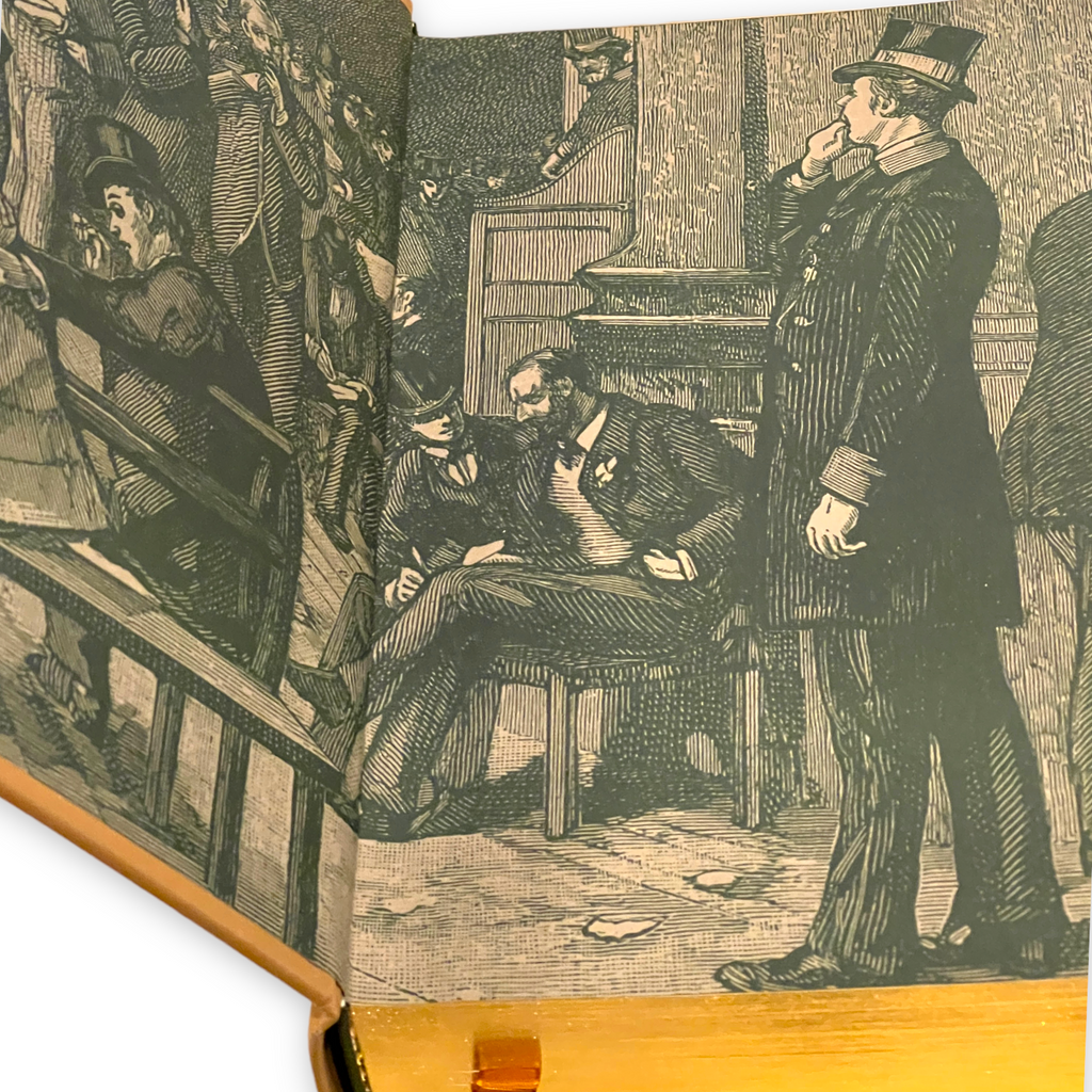 The Adventures of Sherlock Holmes and Other Stories by Conan Doyle - Collectible Leather Bound Hardcover