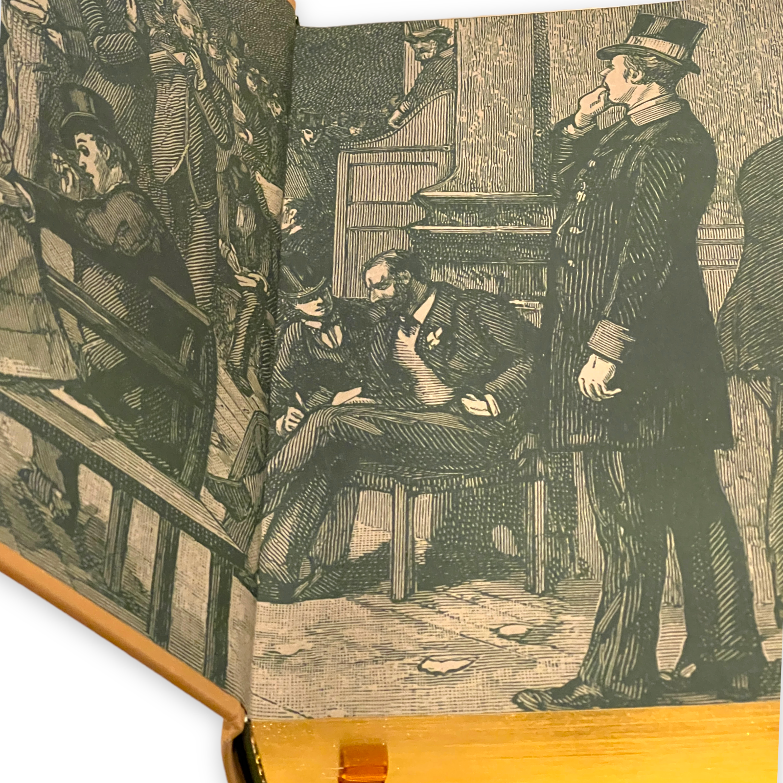 The Adventures of Sherlock Holmes and Other Stories by Conan Doyle - Collectible Leather Bound Hardcover