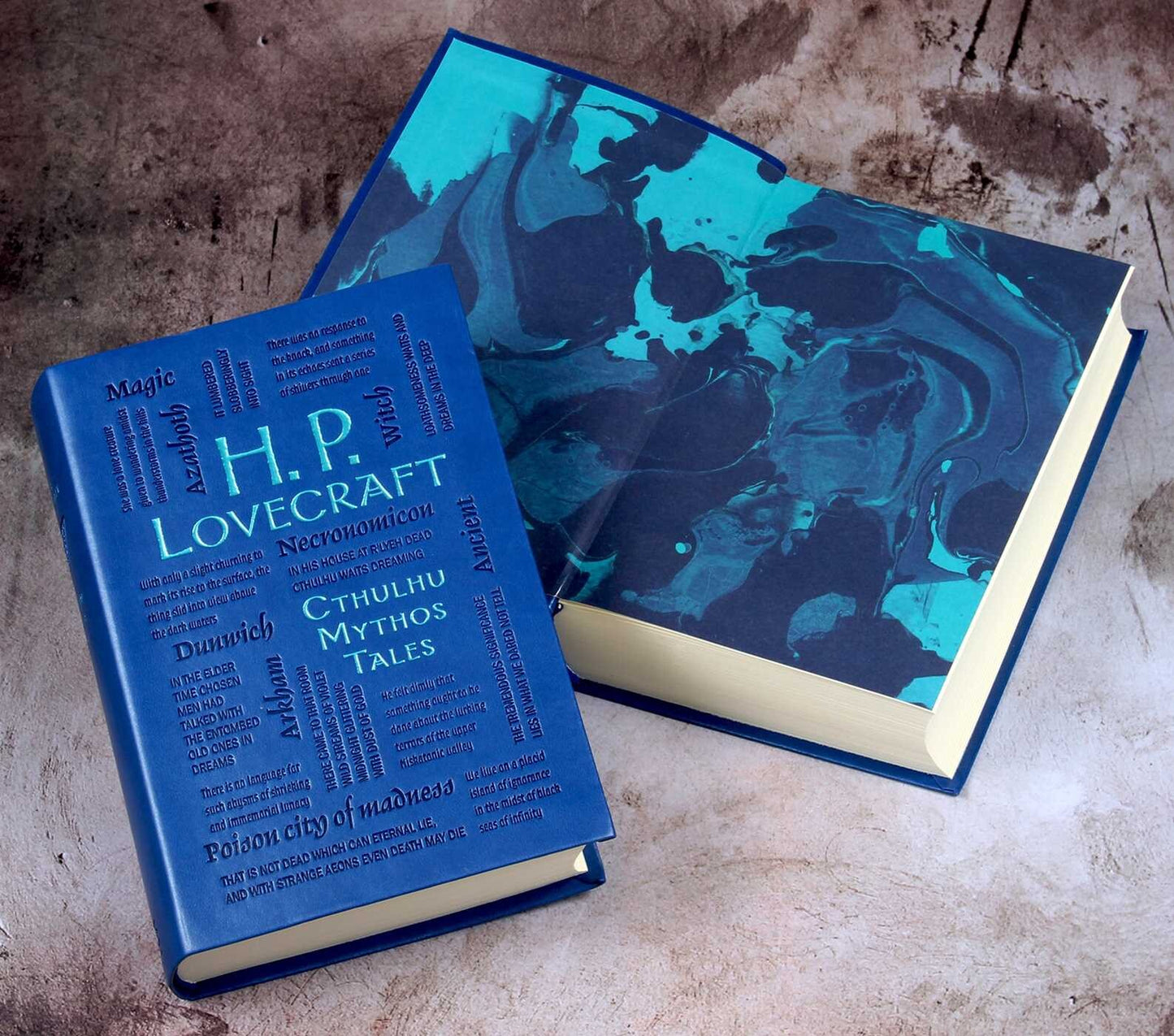 H. P. LOVECRAFT Cthulhu Mythos Tales 23 Stories - Collectible Deluxe Special Gift Edition - Soft Leather Feel Cover Best Seller Classic Book