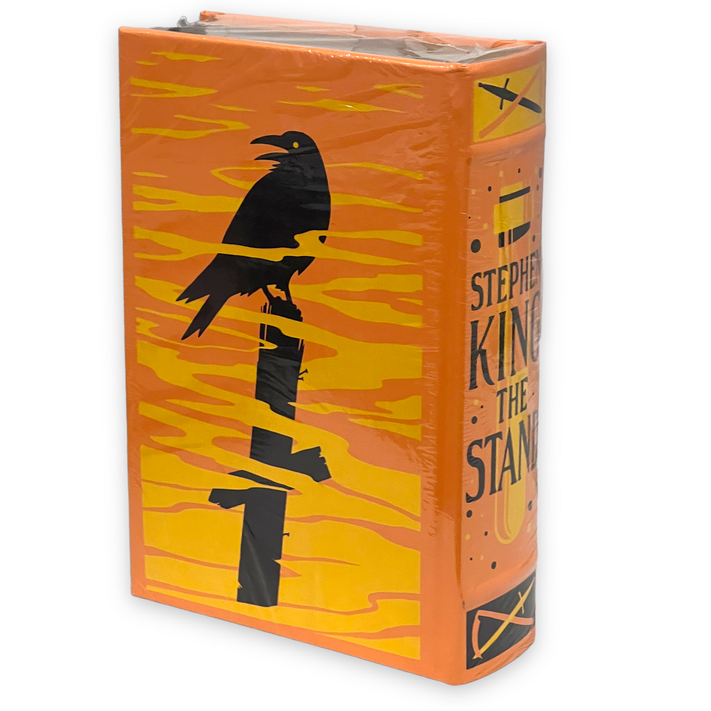 The STAND by STEPHEN KING (Complete Uncut) - Collectible Deluxe Edition - Leather Bound Hardcover - Best Seller - Classic Book