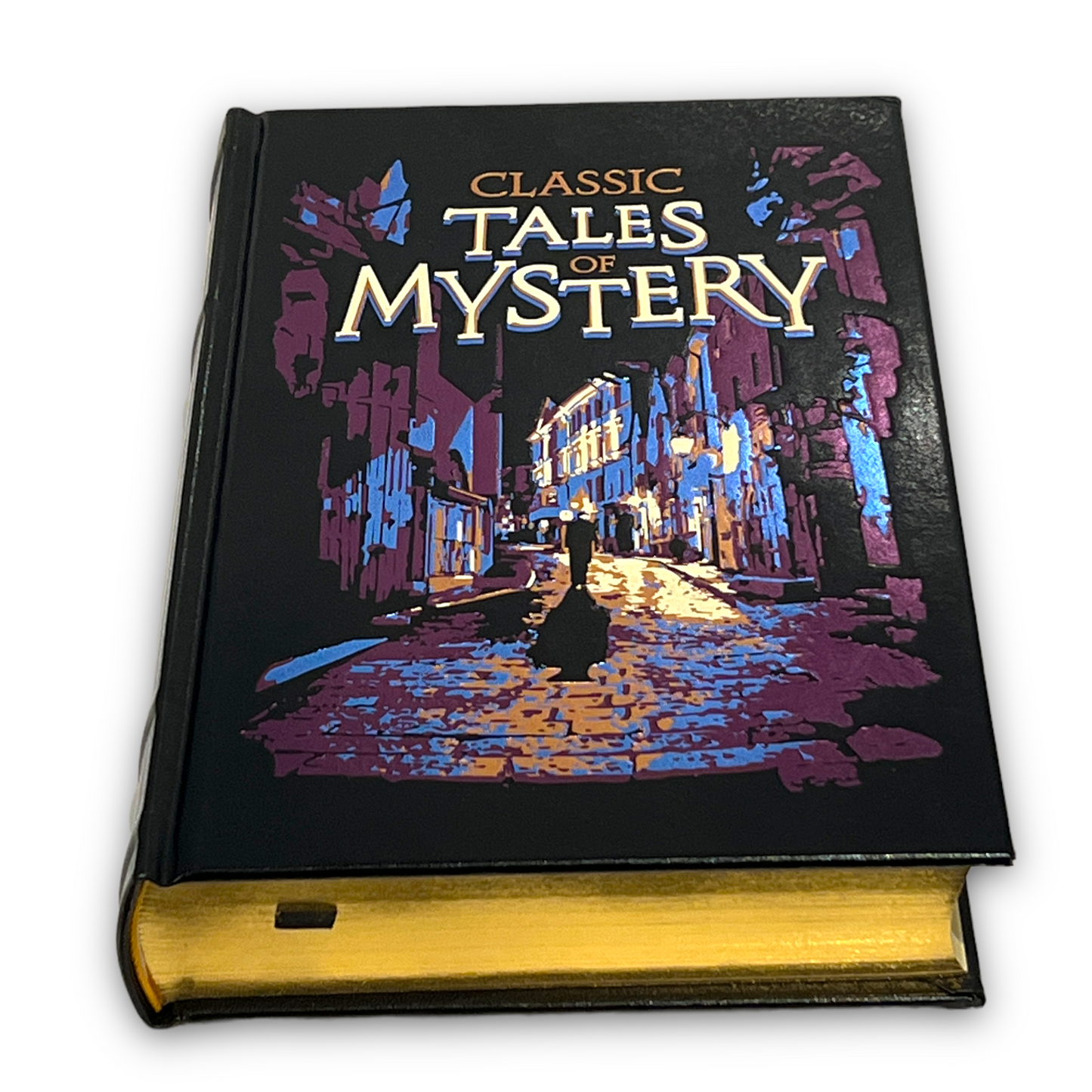 CLASSIC TALES of MYSTERY Agatha Christie Jules Verne etc - Collectible Deluxe Edition - Leather Bound Hardcover - Best Seller - Classic Book