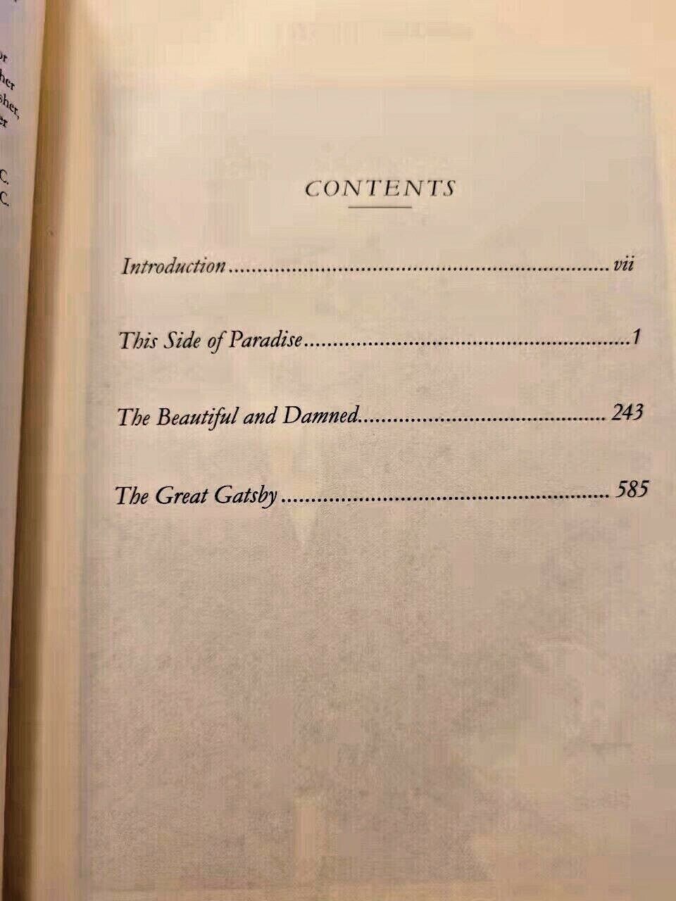 The Great Gatsby and Other Works by F. Scott Fitzgerald - Collectible Leather Bound Hardcover Classics