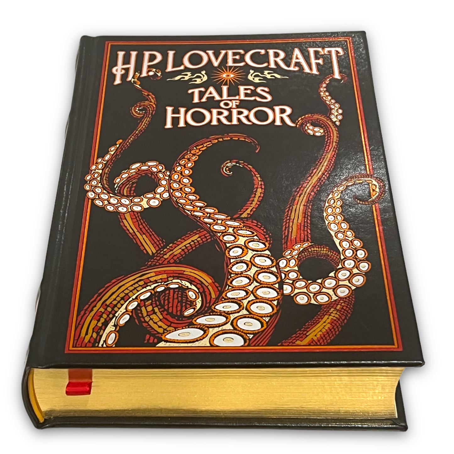 H P LOVECRAFT Tales of Horror - Collectible Deluxe Edition - Leather Bound Hardcover - Best Seller - Classic Book