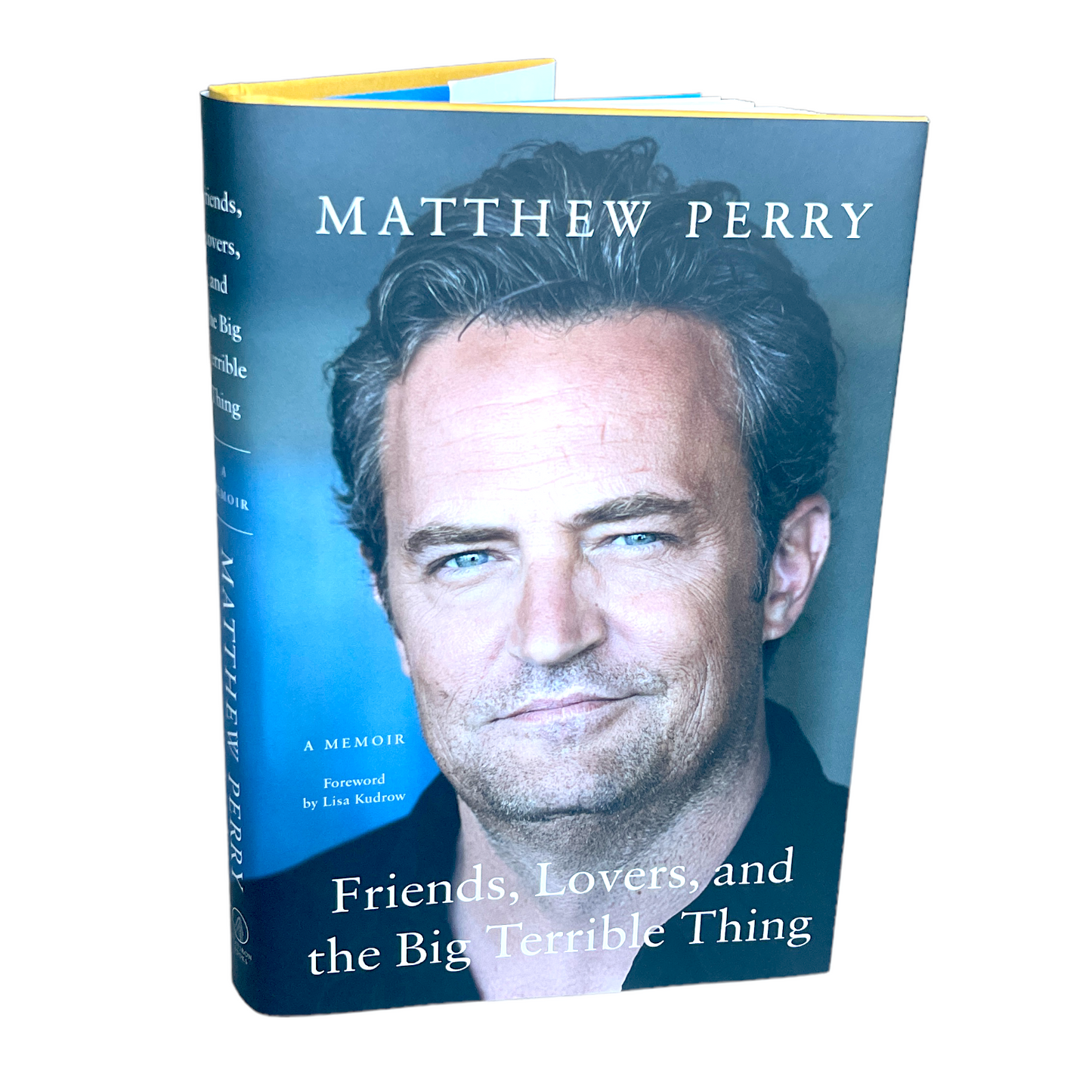 Friends, Lovers, and the Big Terrible Thing by Matthew Perry - Memoir- Hardcover Illustrated - Best Seller