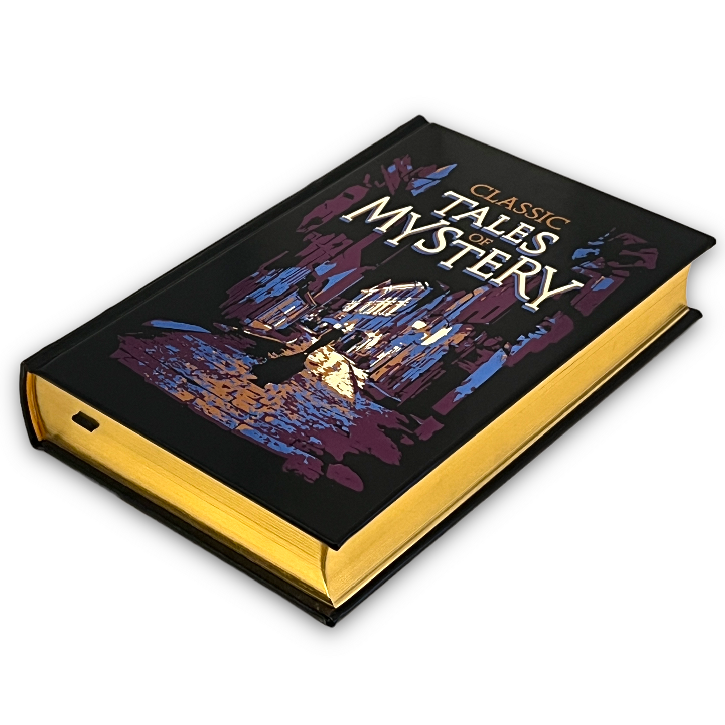 CLASSIC TALES of MYSTERY Agatha Christie Jules Verne etc - Collectible Deluxe Edition - Leather Bound Hardcover - Best Seller - Classic Book