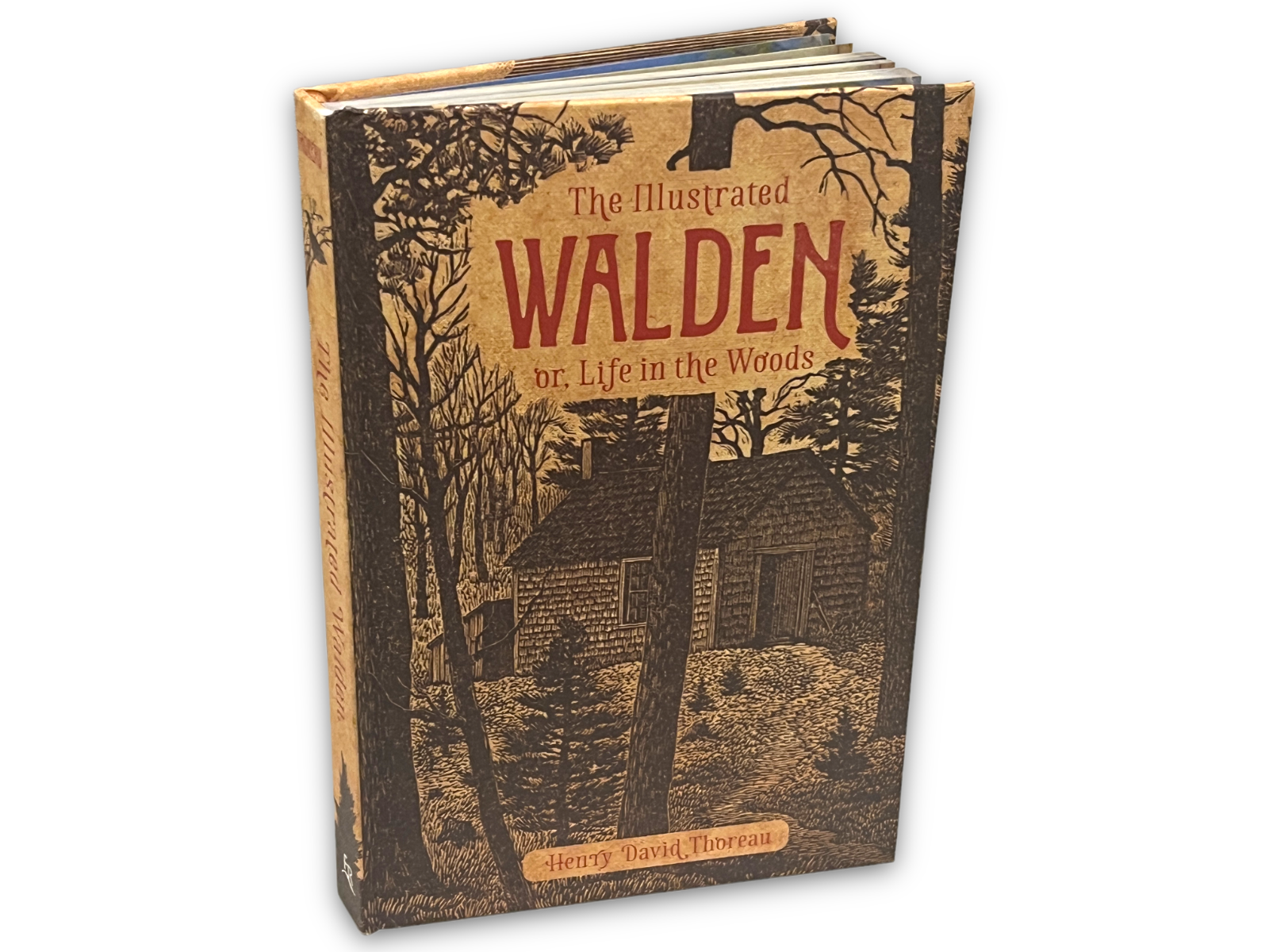The Illustrated Walden: or, Life in the Woods by Henry David Thoreau - Full-Color Hardcover