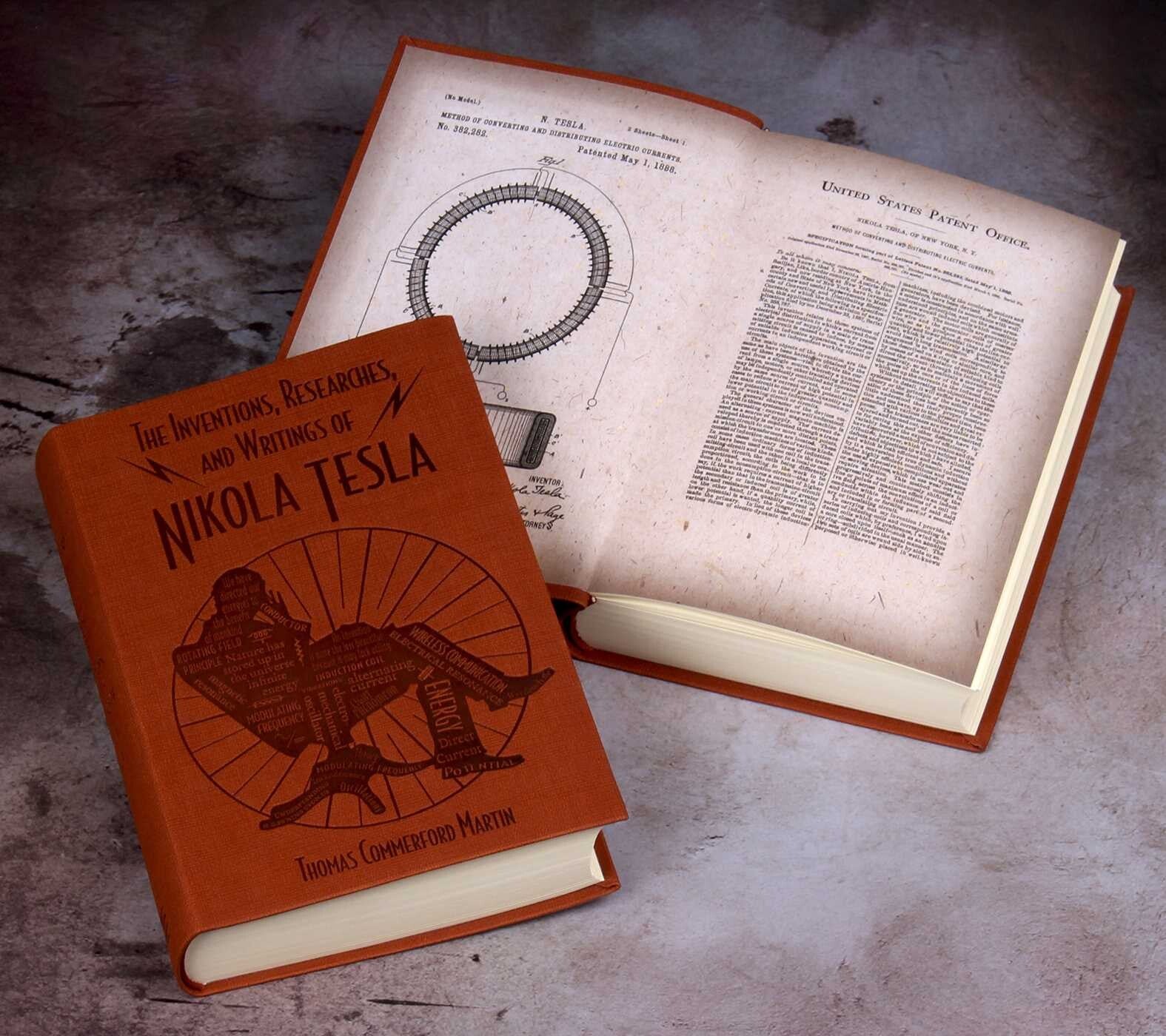 Nikola Tesla: The Inventions, Researches, Writings by Thomas Martin - Collectible Illustrated Clothbound Soft Cover