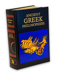Ancient Greek Philosophers: Plato, Aristotle, Epicurus - Collectible Leather Bound Hardcover Classics